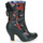 Shoes Women Ankle boots Irregular Choice REINETTE Black / Red