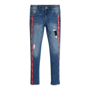 Clothing Girl Slim jeans Guess TRAMIN Blue