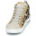 Shoes Women Hi top trainers Semerdjian CIELLO Beige / Gold