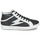Shoes Women Hi top trainers Semerdjian ALFA Black / White