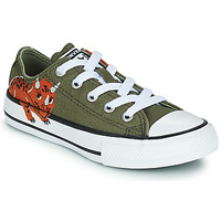 Shoes Boy Low top trainers Converse CHUCK TAYLOR ALL STAR DINO DAZE OX Grey / Orange