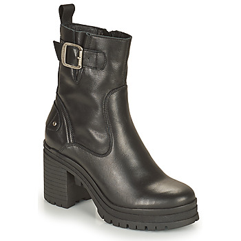 Shoes Women Ankle boots Palladium Manufacture MONA 01 NAP Black