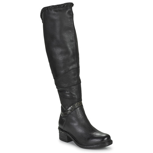 Shoes Women Thigh boots Airstep / A.S.98 NOVASUPER HIGH Black
