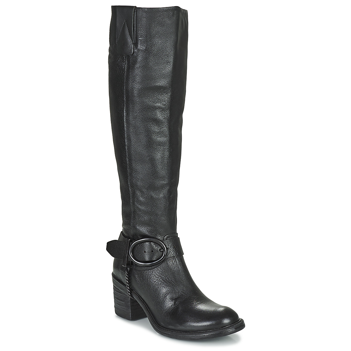 Shoes Women High boots Airstep / A.S.98 JAMAL HIGH Black