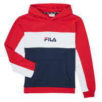 Clothing Girl Sweaters Fila POLLY Red / Marine