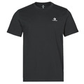 Converse  EMBROIDERED STAR CHEVRON LEFT CHEST TEE  mens T shirt in Black