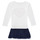 Clothing Girl Short Dresses Billieblush FRENIA White