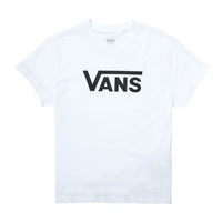 Clothing Girl Short-sleeved t-shirts Vans FLYING V SS White
