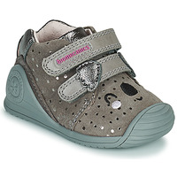 Shoes Girl Low top trainers Biomecanics BIOGATEO CASUAL Taupe