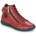 Pataugas  PALME  women's Shoes (High-top Trainers) in Red - 627958-354