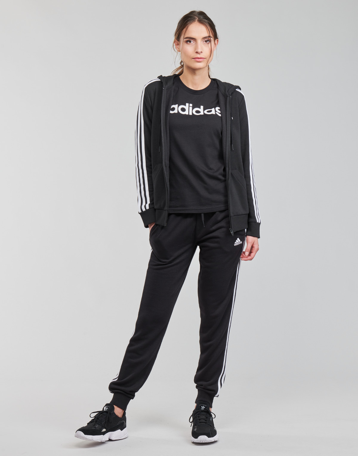 Clothing Women Tracksuit bottoms Adidas Sportswear WESFTEC Black