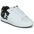 DC Shoes  COURT GRAFFIK  men's Skate Shoes (Trainers) in White - 300529-WLK