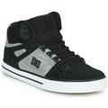 dc shoes  pure high-top wc  men's shoes (high-top trainers) in black
