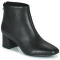 clarks  sheer55 zip  women's low ankle boots in black