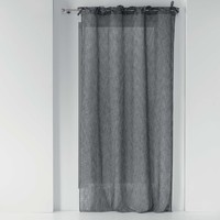 Home Sheer curtains Douceur d intérieur CHARLOTTE Anthracite