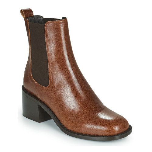 Shoes Women Ankle boots Maison Minelli FREYLA Brown