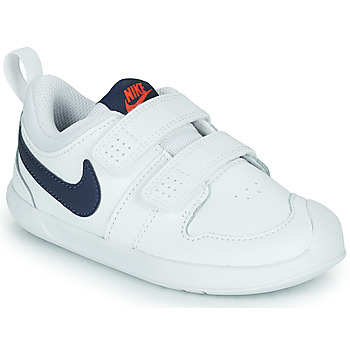 Shoes Children Low top trainers Nike NIKE PICO 5 (TDV) White / Blue