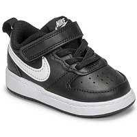 Shoes Children Low top trainers Nike NIKE COURT BOROUGH LOW 2 (TDV) Black / White