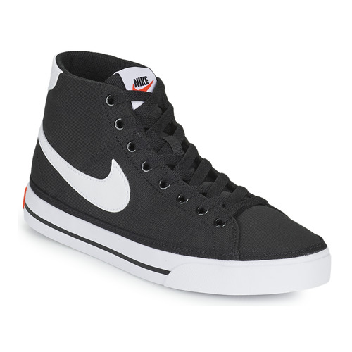 Shoes Women Low top trainers Nike W NIKE COURT LEGACY CNVS MID Black / White