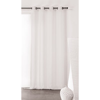 Home Sheer curtains Linder KAOLIN White