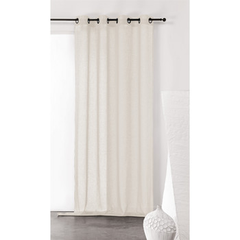 Home Sheer curtains Linder KAOLIN White / Broken