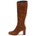 Shoes Women High boots Fericelli PINO Brown