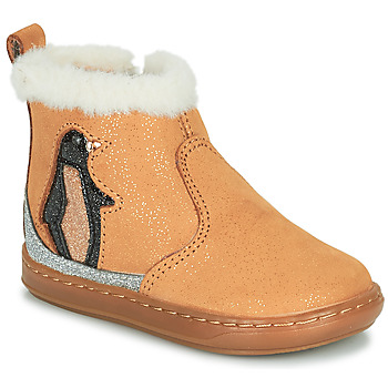 Shoes Girl Mid boots Shoo Pom BOUBA ICE Brown