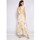 Clothing Women Long Dresses Fashion brands R185-JAUNE Yellow