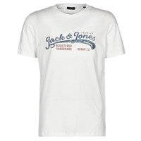 Clothing Men Short-sleeved t-shirts Jack & Jones JPRBLUCLASSIC White