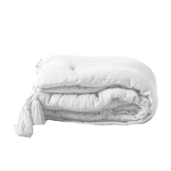 Home Blankets / throws Douceur d intérieur ANGELIA White