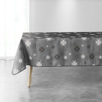 Home Tablecloth Douceur d intérieur ENCHANTE Grey / Anthracite