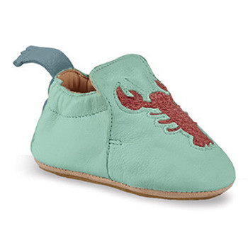 Shoes Children Baby slippers Easy Peasy BLUBLU HOMARD Green