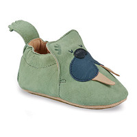 Shoes Children Baby slippers Easy Peasy BLUBLU MORSE Green
