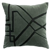 Home Cushions covers Vivaraise FARA BRODE Thyme