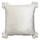 Home Cushions covers Vivaraise TENDER POMPONS White