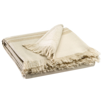 Home Towel and flannel Vivaraise CANCUN Couleur / Lin