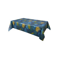 Home Tablecloth Habitable BIPHIL - BLEU - 140X200 CM Blue