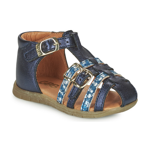Shoes Girl Sandals GBB PERLE Blue