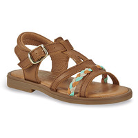 Shoes Girl Sandals GBB NONETTE Brown