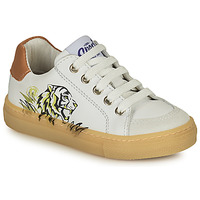 Shoes Boy Low top trainers GBB MAKERO White