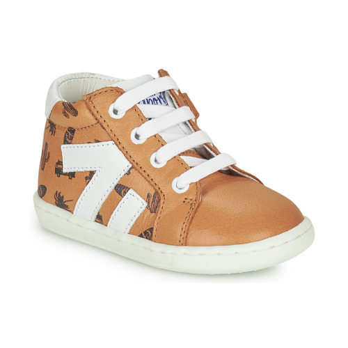 Shoes Boy Hi top trainers GBB ABOBA Brown