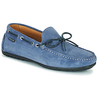 Shoes Men Loafers Pellet Nere Blue