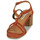 Shoes Women Sandals JB Martin ECUME Goat / Velvet / Fauve