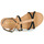 Shoes Women Sandals JB Martin ALICIA Veal / Camel / Black