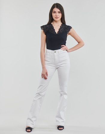 Clothing Women 5-pocket trousers Morgan PSEVEN White