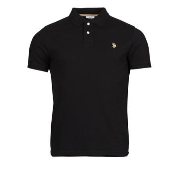 Clothing Men Short-sleeved polo shirts U.S Polo Assn. KING 41029 EHPD Black