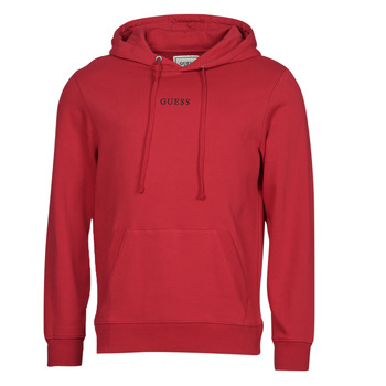 Clothing Men Sweaters Guess ES ROY GUESS HOODIE Red