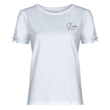 Clothing Women Short-sleeved t-shirts Guess SS CN GEETA TEE White