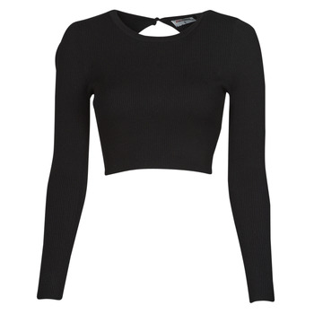 Clothing Women Long sleeved tee-shirts Yurban ASGARD Black