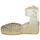 Shoes Women Espadrilles JB Martin VISALIA Tresse / Gold